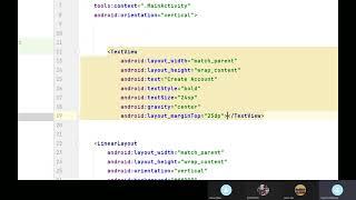 Android Class Part 1 2022 (Front End Designing)