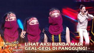 Geal-geol Bunda Maia Saat Tirukan Dance Baby Badazz! | AMAZING DANCE INDONESIA 2024