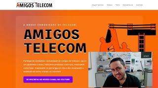 Novo Site Amigos Telecom (novidades, grupos, cadastro, sorteio, noticias e muito mais)