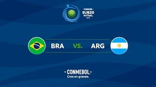 BRASIL vs. ARGENTINA | CONMEBOL SUB20 FUTSAL 2024