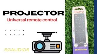 Universal Remote Hack: Control Any Projector with One Remote!