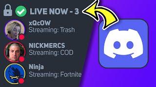 NOW STREAMING Discord Role! (Automatic)