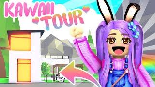 TOUR COMPLETO POR MI CASA KAWAII! - CASA FUTURISTA - ADOPT ME - ROBLOX