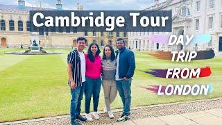 A Day In Cambridge| Day Trip From London | Desi Couple On The Go London Trip | City Trip | Ep 5