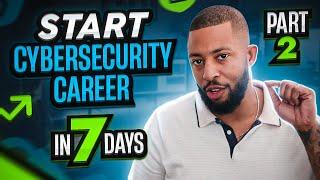 Free Training: Start a Cybersecurity Career In The Next 7 Days Without Coding Skills In 2022! Part 2