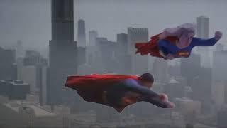 Superman Flying Green Screen With Backgrounds (Christopher Reeve)