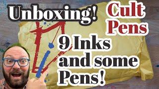 A Big Unboxing: Cult Pens' Inks and a Fountain Pen!