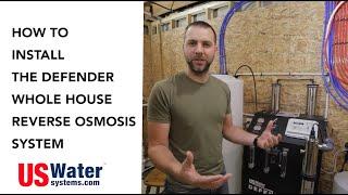 How To Install A Whole House Reverse Osmosis - DIY