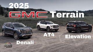 2025 GMC Terrain - Elevation, Denali and the new AT4