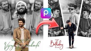 New Happy Birthday poster Photo Editing Tutorial in Picsart happy birthday viral Photo Editing