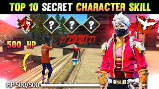 Secret 500 Unlimited HP Character Combination  || Best Character Combination || Free Fire