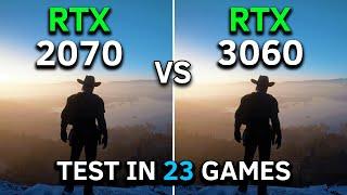 RTX 2070 vs RTX 3060 | Test In 23 Games at 1080p | 2024