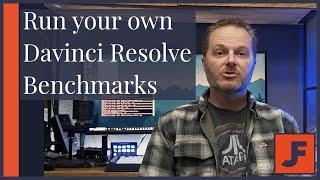 Show me your scores!  Run this free Davinci Resolve benchmark - Test your system