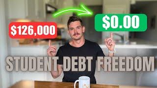 I paid off over $100k in student debt