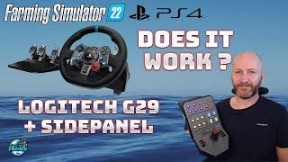 Logitech G29 Wheel and Sidepanel on PS4 ? - Farming Simulator 22