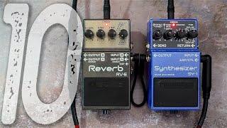 10 Amazing Ambient Sounds | BOSS SY-1 Synthesizer + RV-6 Reverb