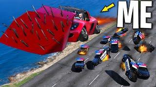 Trolling Cops with Flying Cars on GTA 5 RP