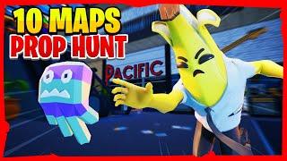 best 10 PROP HUNT maps in CREATIVE 2.0! - PROP HUNT Fortnite Codes