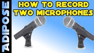 How to record TWO microphones at the SAME TIME! Voice Meeter Tutorial