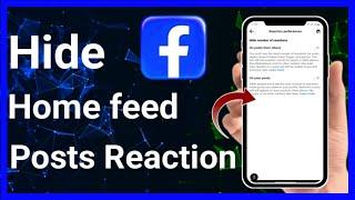 How To Hide Facebook Home Feed Posts Reactions (Step-By-Step) | Stark Nace Guide