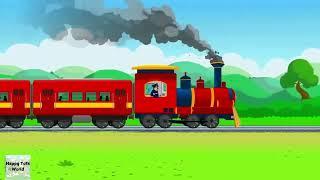 छुक छुक रेल चली | Chhuk Chhuk Rail Chali | Nursery rhymes | Hindi poems for kids