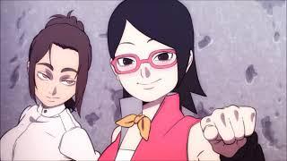 Sarada and Gabi Teasing