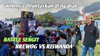 SALING KEJAR‼️BATTLE SENGIT BREWOG DAN RISWANDA DI NGABAB