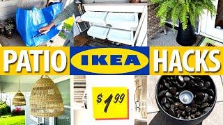 *10* IKEA HACKS for your outdoor patio… quick and easy