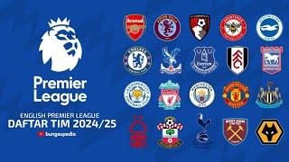 Daftar Klub Liga Inggris 2024/2025 - Jadwal Liga Inggris 2024/2025