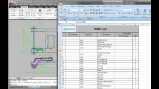 AutoCAD Mechanical 2014 Reusable mechanical drawing detailing tools