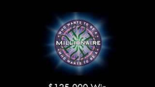 $125,000 Win - Who Wants to Be a Millionaire?