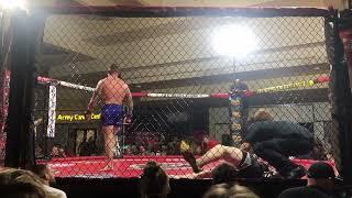 Spectator Saves MMA Fighter in Amateur Bout