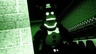 EXPLORING FREDBEARS AFTER THEY CLOSE IS A BAD IDEA | FNAF Five Nights at Fredbears 2