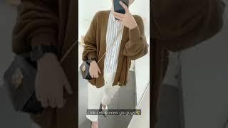 KNIT OUTER UNTUK NGAMPUS #racunshopee #shopeehaul #shopee #tiktok #racuntiktok #haul