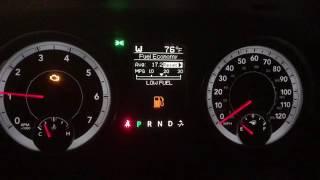 Dodge ram 1500 2014 5.7L fuel sensor failure