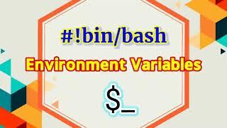 8.Environment Variables/System Defined Variables in Shell Script|Shell Script Tutorial for Beginner