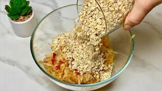 ADD OATMEAL TO APPLES AND PUMPKIN DELICIOUS BREAKFAST from simple products I cook instead of oatmeal