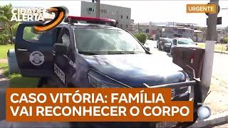 Exclusivo: veja o momento em que agentes recebem notícia de corpo encontrado onde Vitória sumiu