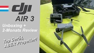 DJI AIR 3  Unboxing + Review nach 2 Monaten | Meine neue Drohne | 2024