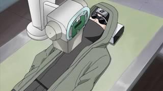 Sakura reviews Shino at the hospital