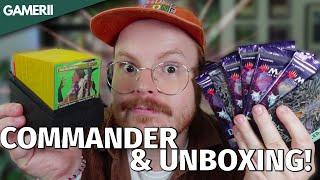  DUSKMOURN XXL UNBOXING  | MTG Commander Gameplay LIVE | GameRii