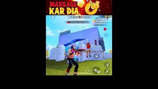 massage kar dia  | free fire funny moments | #shorts #freefire #shortsfeed #deepakrds