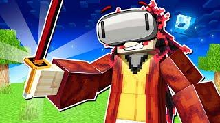 Spending 24 Hours in Demon Slayer VR Minecraft!