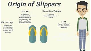 Kids Animation on Origin of Slippers and Shoes? #kidslearning #history #facts