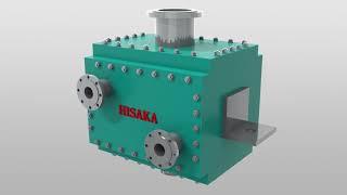 HISAKA Fully Welded Condenser