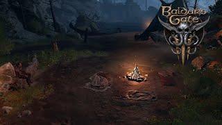 Baldur's Gate 3  |  1 Hour Camp Ambient Music