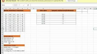 Tugas STATISTIK SOSIAL, cara membuat Daftar distribusi frekuensi dan penjelasannya