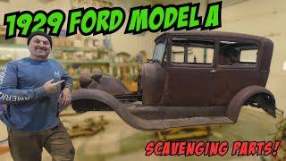 Helping a friend build his Model A Ford