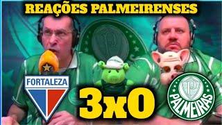 NARRAÇÕES E REAÇÕES DOS PALMEIRENSES - FORTALEZA 3X0 PALMEIRAS [ BRASILEIRÃO SÉRIE A 2024 ]