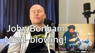 Drum Teacher Reacts: 'John Bonham - Led Zeppelin - Fool In The Rain - Isolated Drum Track'
